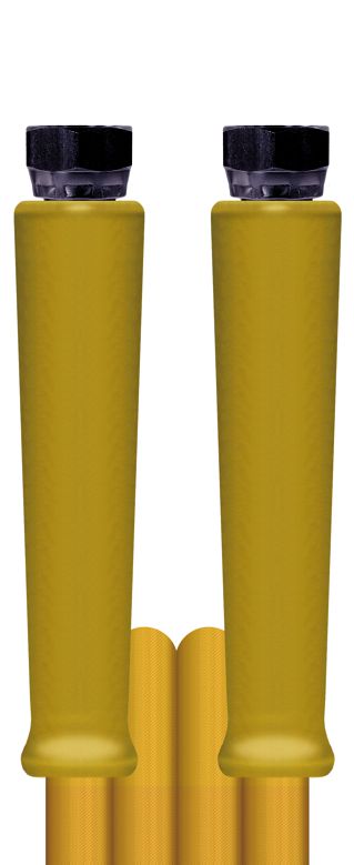 Schlauch 2SC-10 Gelb 10 M.DKL 18 + GKS Gelb