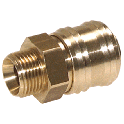 Druckluftanschluß 1/4" AG
