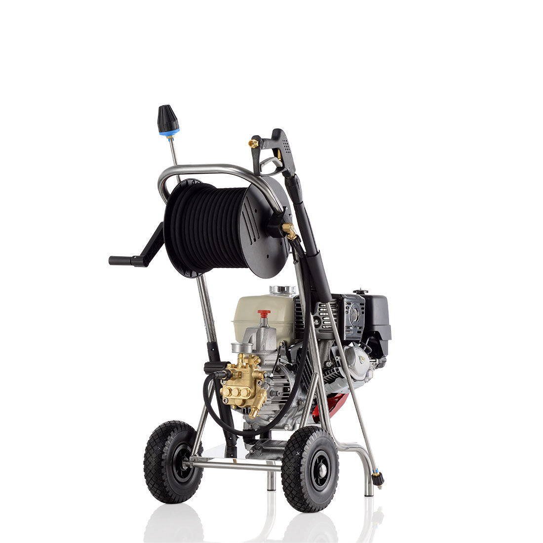 Kränzle Profi Jet B 20/200, Benz. Fahrw. Trommel