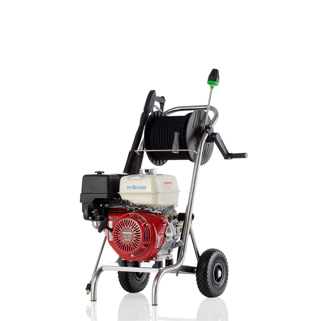 Kränzle Profi Jet B 16/250, Benz. Fahrw. Trommel