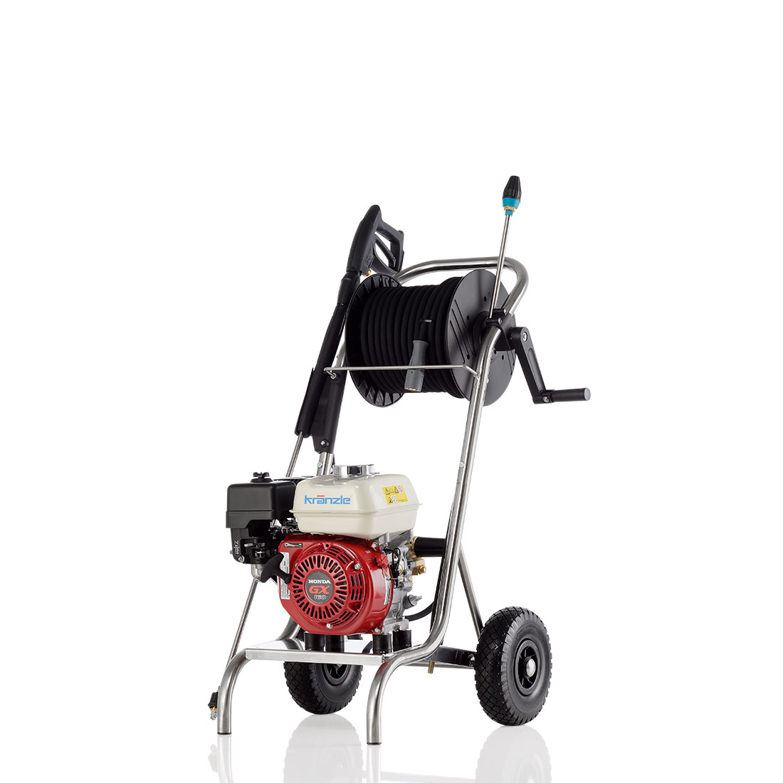 Kränzle Profi Jet B 13/150, Benzin, Fahrw. Trommel