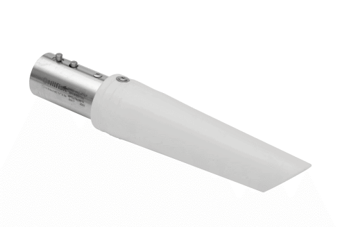 Schrägrohrdüse Silikon D40 weiss