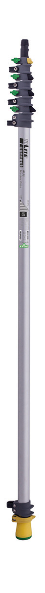 HiFlo™ nLite Alu Masterstange 4,50m, 4 Elemente
