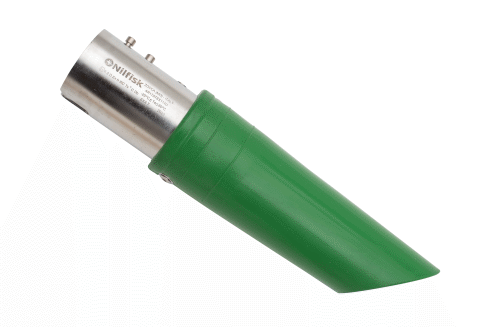 Schrägrohrdüse Silikon D50 grün