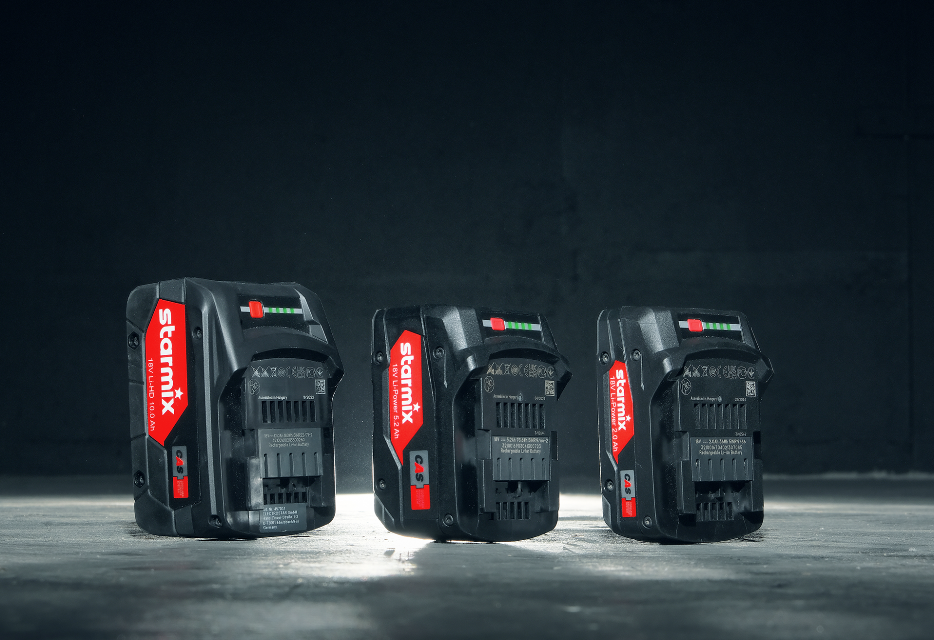 AKKUPACK 18V LI-HD 10.0AH ERS.