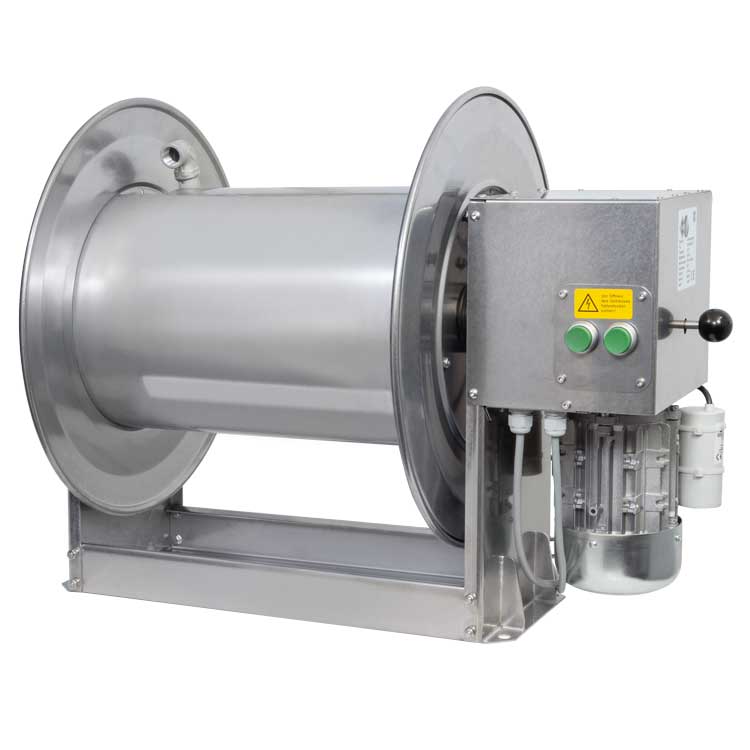 Schlauchtrommel mit E-Antrieb 230V
