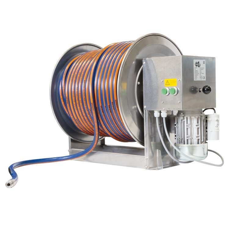 Schlauchtrommel mit E-Antrieb 230V