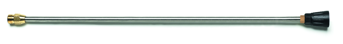 Flachstrahllanze mit Edelstahlrohr, 600mm,125, M22