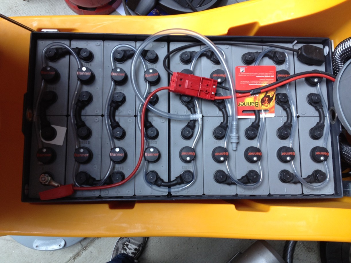 Batterie 36V / 400 Ah - GEL Trog - Diamond