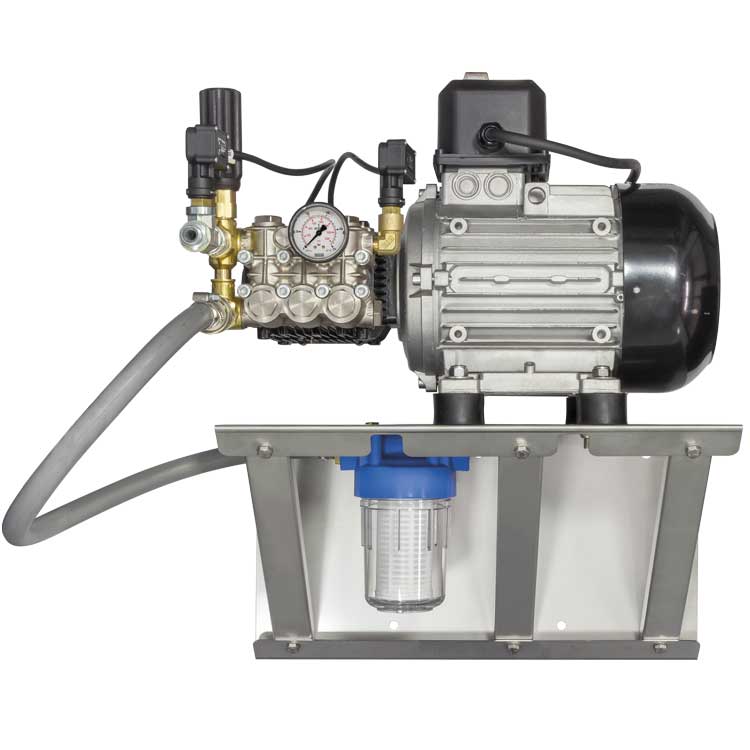 Wandkonsole für Motor-Pumpeneinheiten