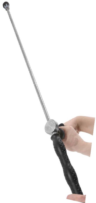 HD-Strahlrohr mit Druckregulierung