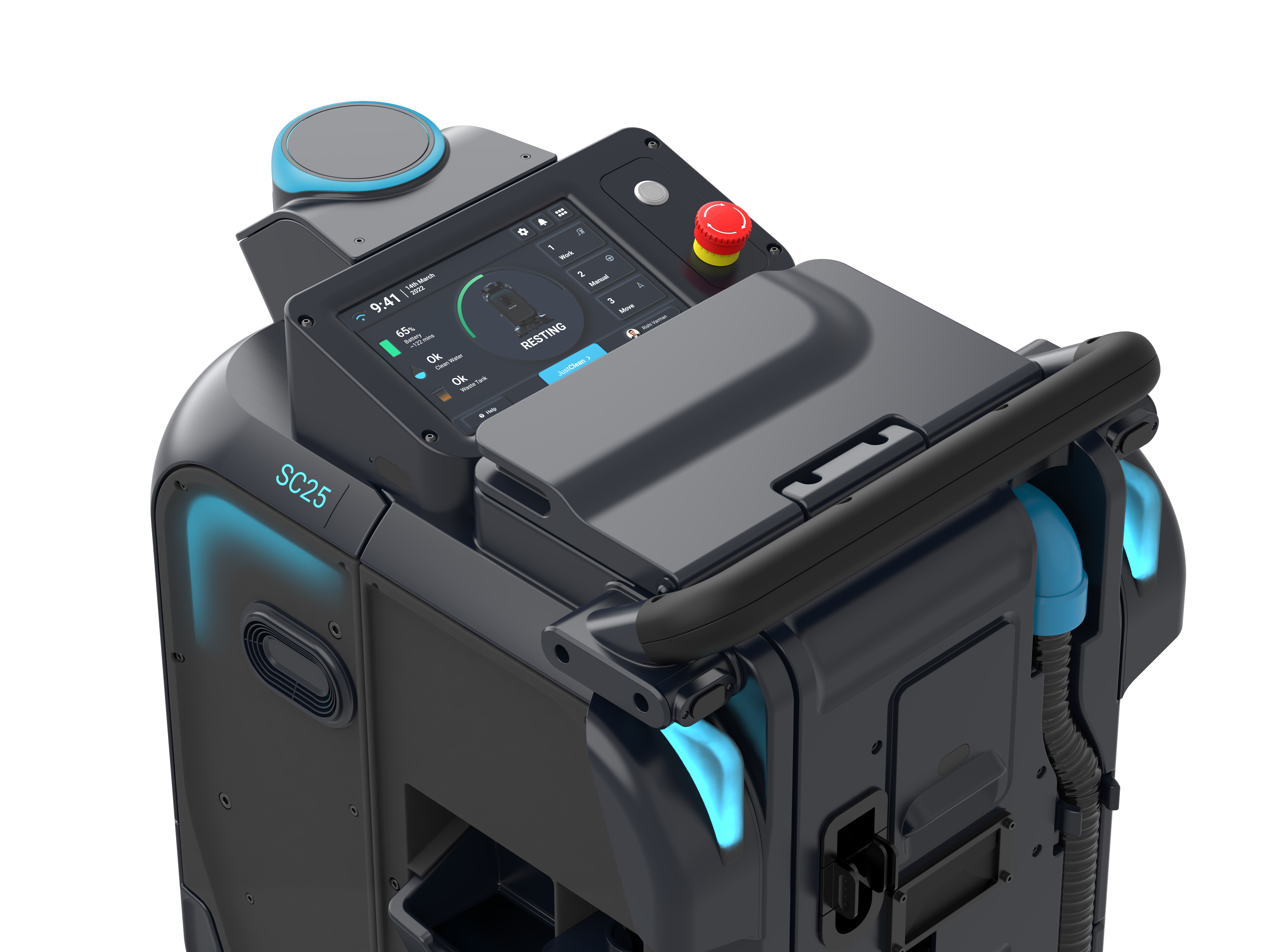 SC 25 autonom mit 3-D Lidar