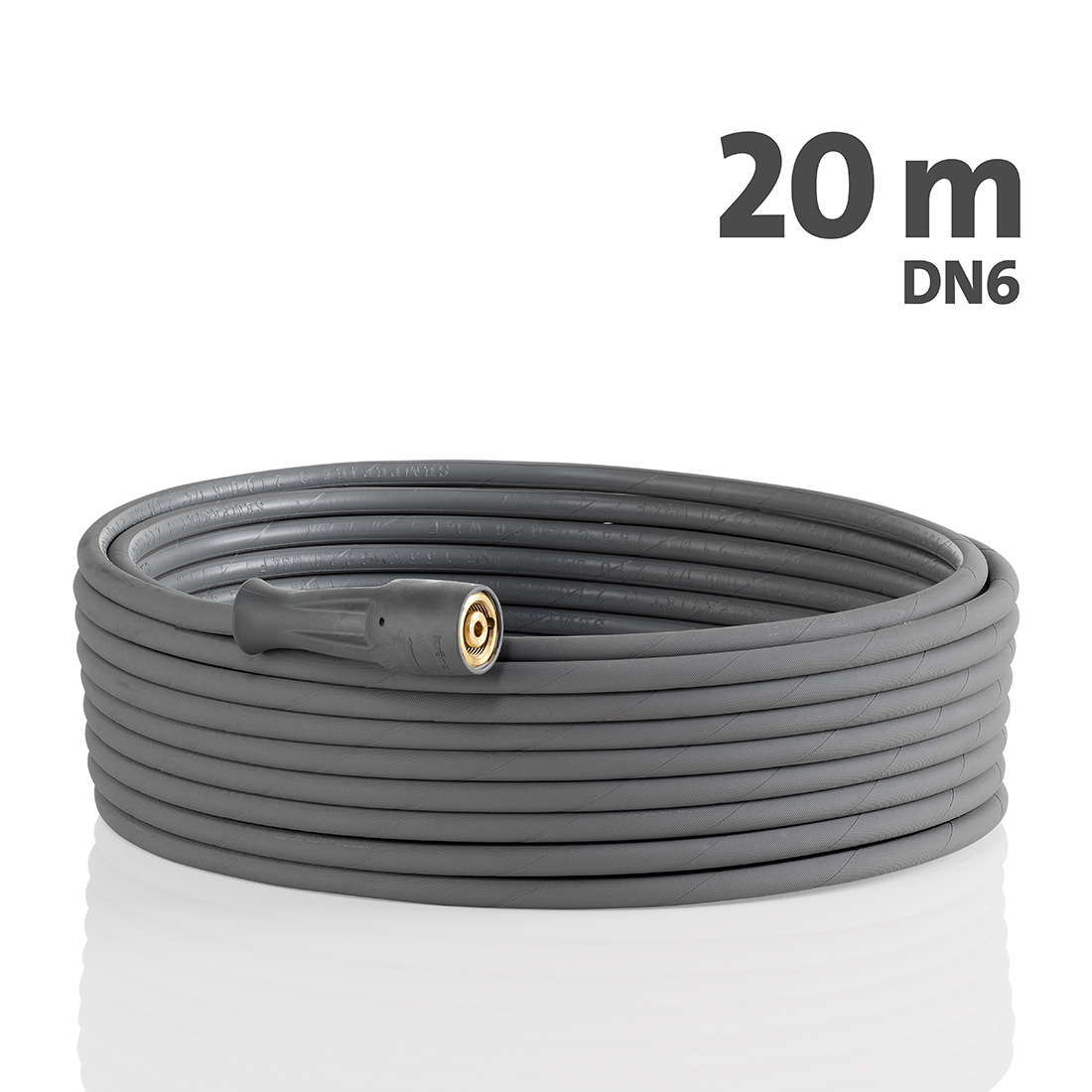 Kränzle HD-Schlauch 6 x 20 grau, quadro 599/799