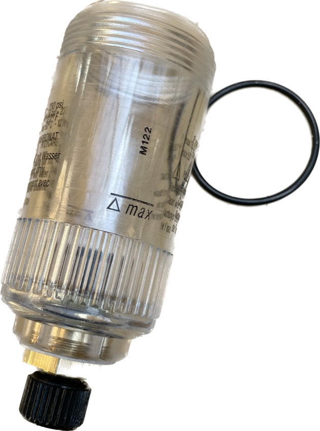 FILTERGLAS FÜR DRUCKREGLER