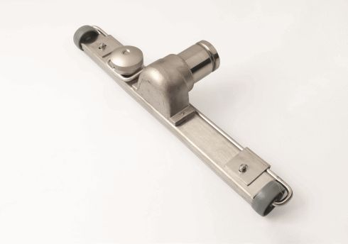 Bodensaugdüse Gummilippen 400 mm, mit Rollen, Ø 40