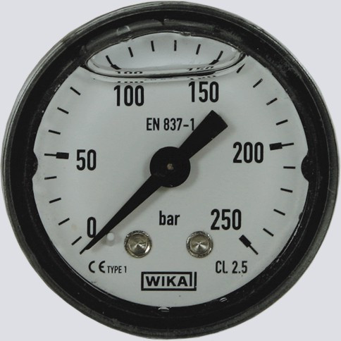 MORYEN Mini-Manometer for Kraftstoff, Luft, Öl oder Wasser, 0–4 bar, 0–60  psi NPT, Kraftstoff-Manometer-Set, Manometer 0–4 bar Luftdruckmessgeräte :  : Auto & Motorrad